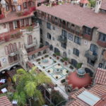 Courtyard of Mission Inn
