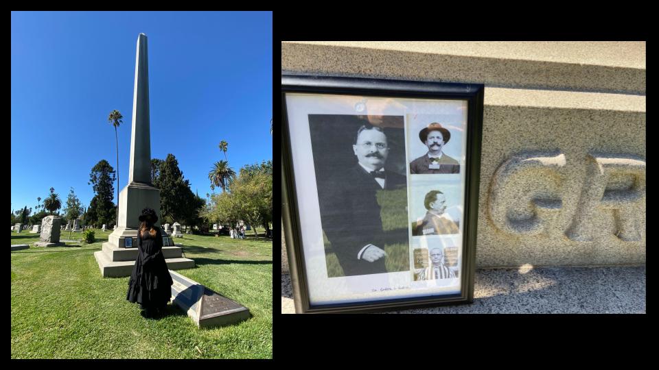 Griffith photo and gravesite
