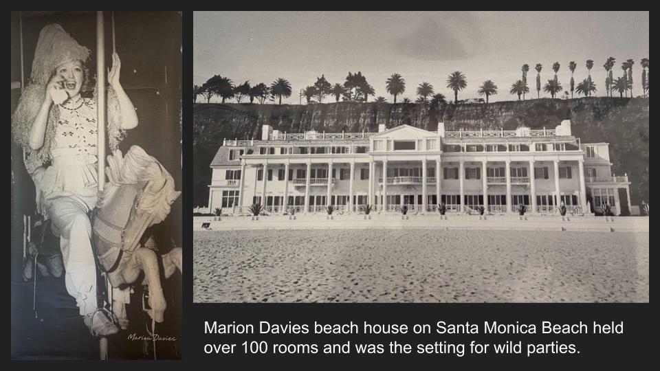 Historic photos of Marion Davies and her Santa Monica beach house