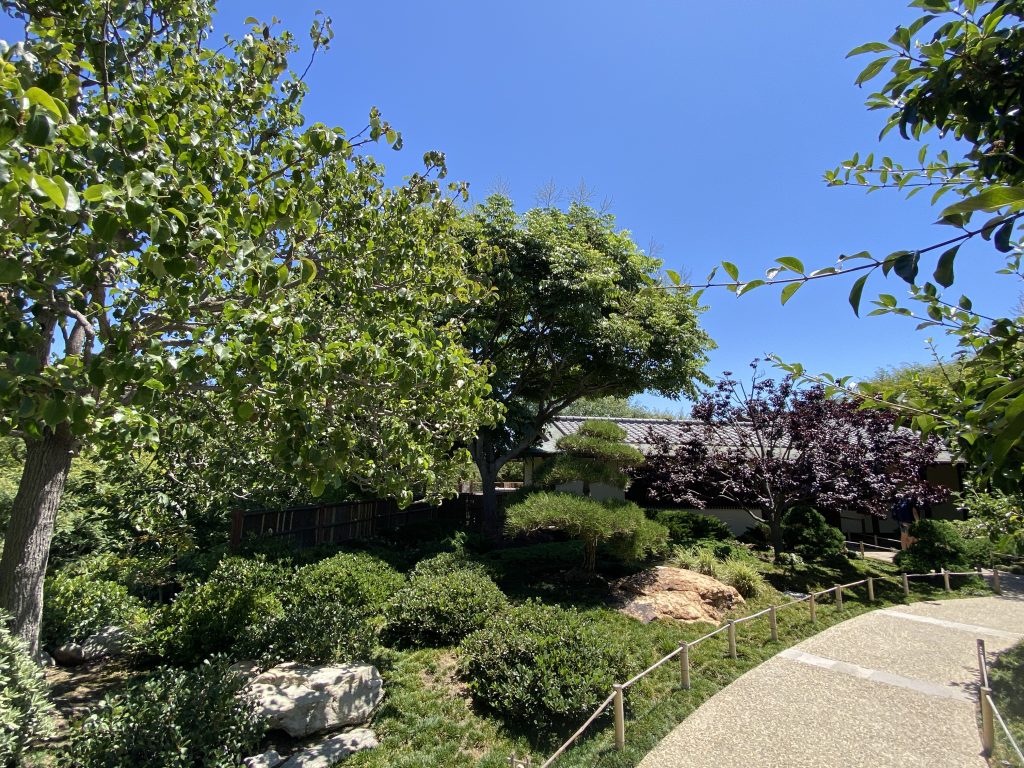 Entrance path in Japanese Friendship Garden